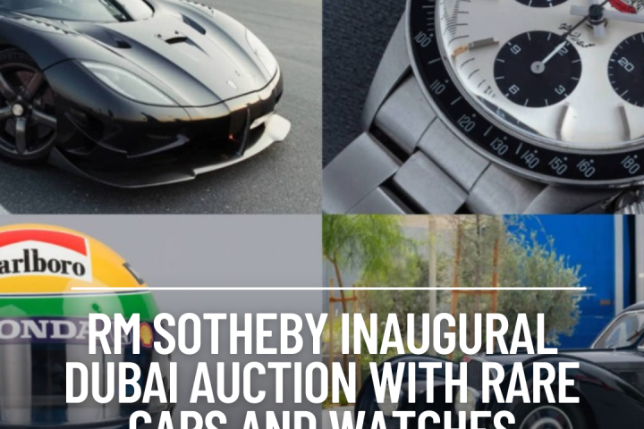 RM Sotheby's first-ever auction in Dubai witnessed remarkable success, with rare cars and watches fetching over $17 million