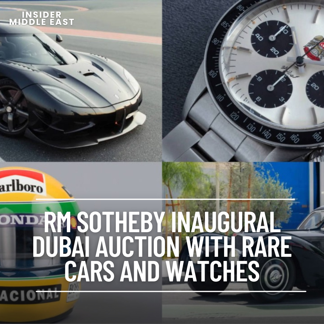 RM Sotheby's first-ever auction in Dubai witnessed remarkable success, with rare cars and watches fetching over $17 million