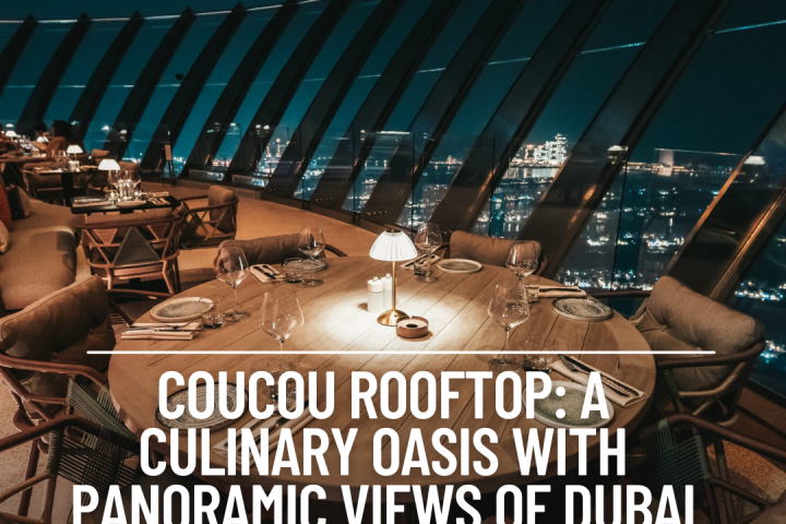 Perched fifty-two floors high, CouCou Rooftop is a mesmerizing culinary haven offering a majestic 360-degree view of the city.