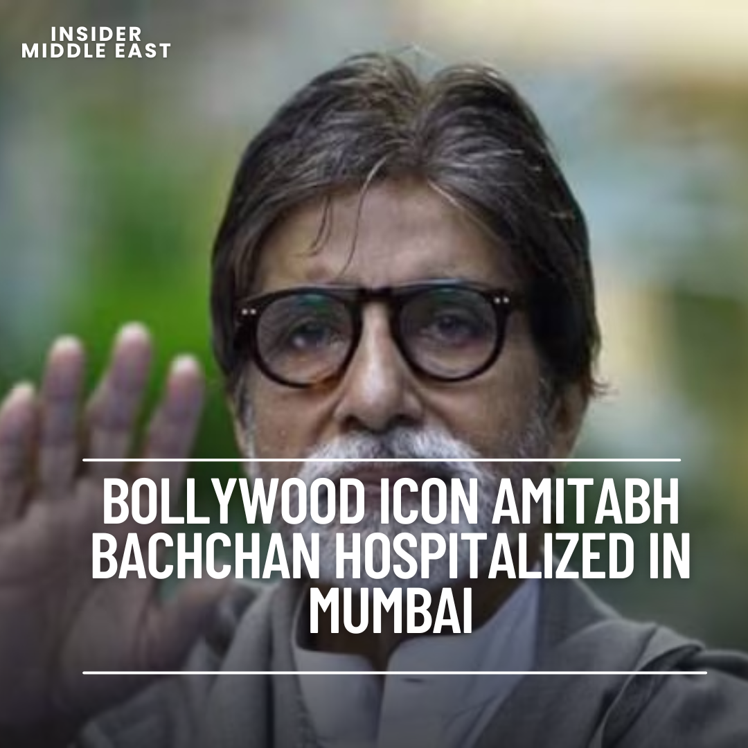 According to Indian media, Amitabh Bachchan, a famed Bollywood actor, has been hospitalised to the hospital.