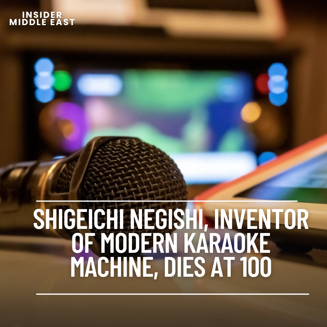 Shigeichi Negishi, the Japanese businessman credited with creating the modern karaoke machine, died.