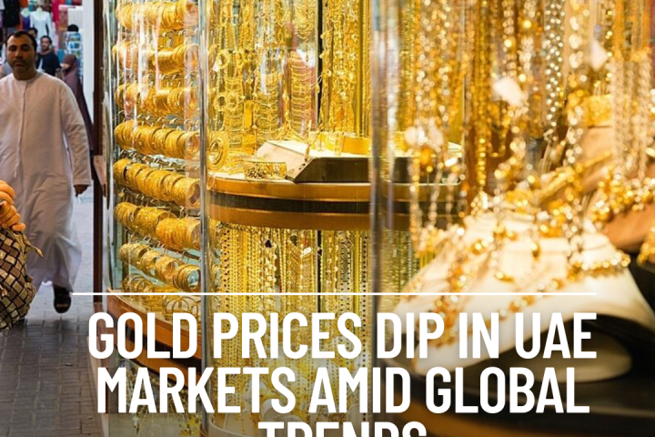 At the UAE market opening on Monday, gold prices plummeted by more than Dh1 per gramme.