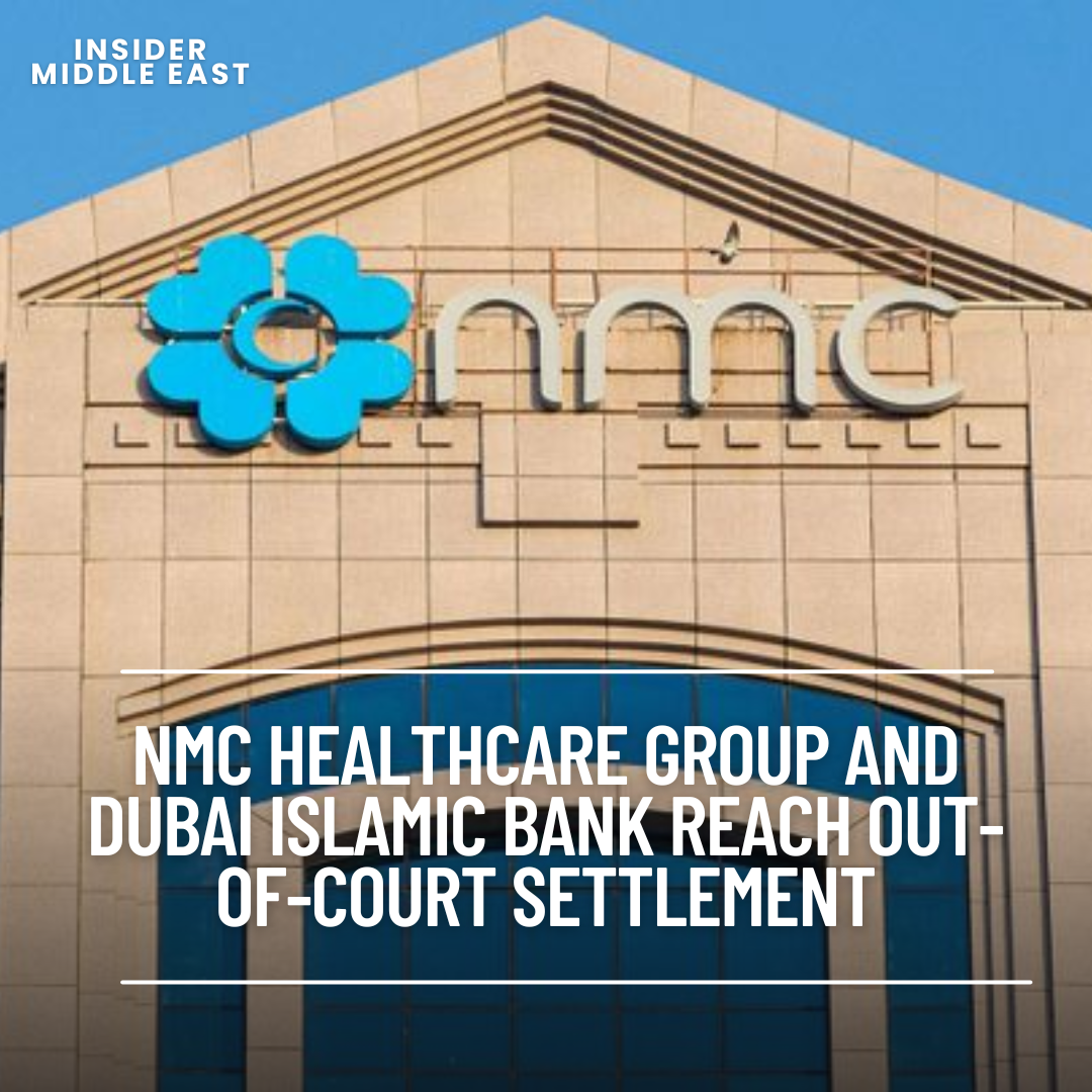 NMC Healthcare Group and Dubai Islamic Bank have reached a "out-of-court settlement of all litigation," according to a statement.
