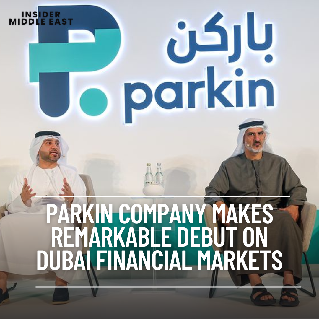 Parkin Company, funded by the Dubai government, debuted in the Dubai Financial Markets on Thursday.
