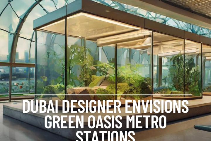 Adnan Abbas has proposed a revolutionary plan for transforming Metro stations into colourful patches of flora using AI.
