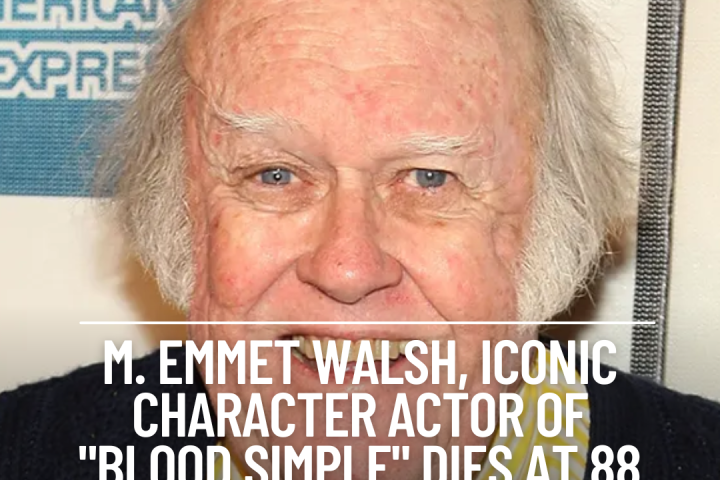 M. Emmet Walsh, known for directing films such as "Blood Simple" and "Blade Runner," died at the age of 88.