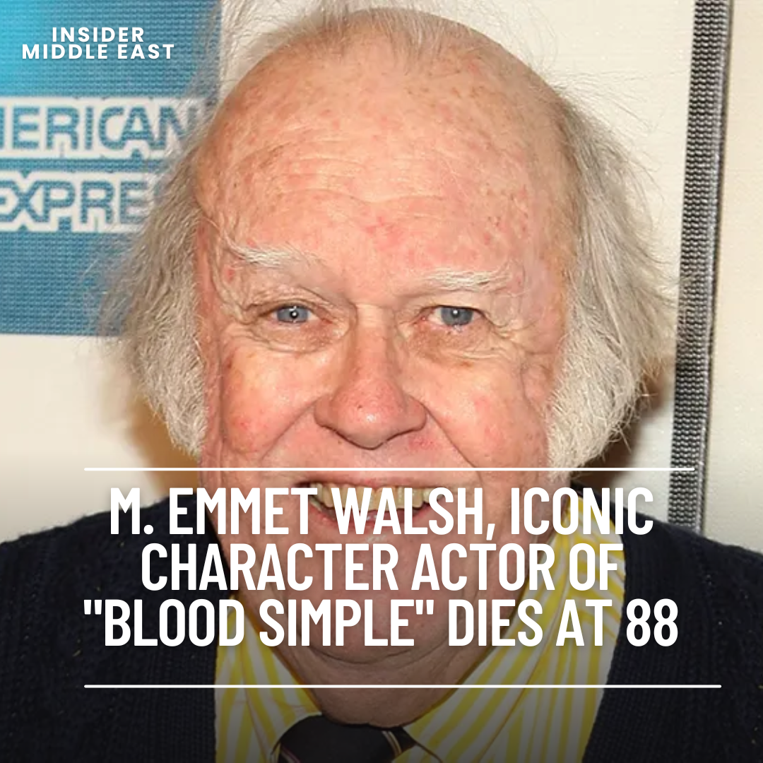 M. Emmet Walsh, known for directing films such as "Blood Simple" and "Blade Runner," died at the age of 88.