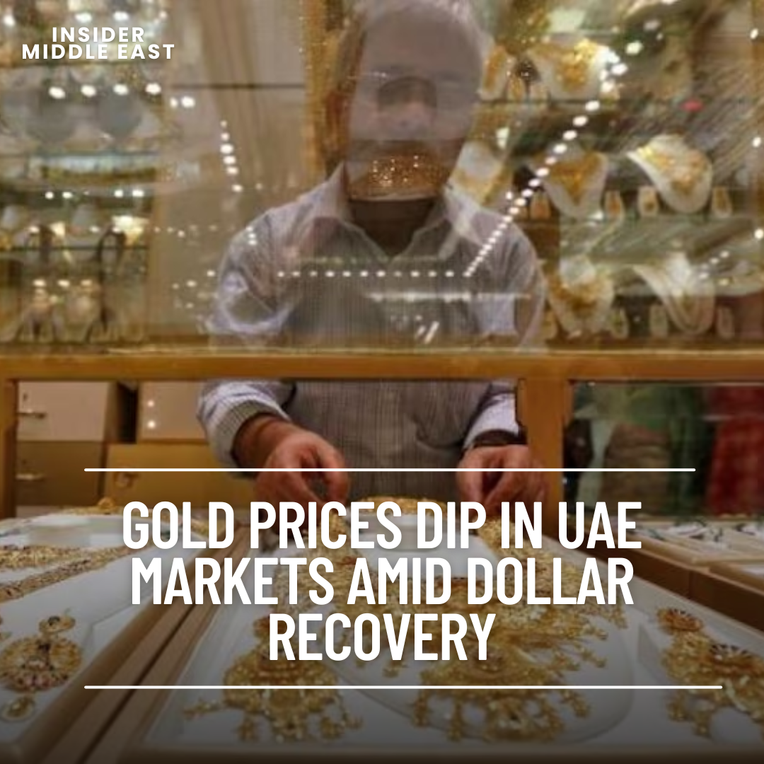 Gold prices in the UAE fell by nearly Dh2 per gramme at the market opening on Friday, with the 24K variety trading at Dh263 per gramme.