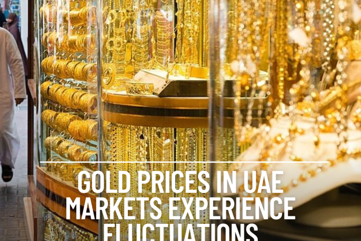 At the start of Tuesday's trading session, gold prices in the UAE decreased by Dh0.75 per gramme.