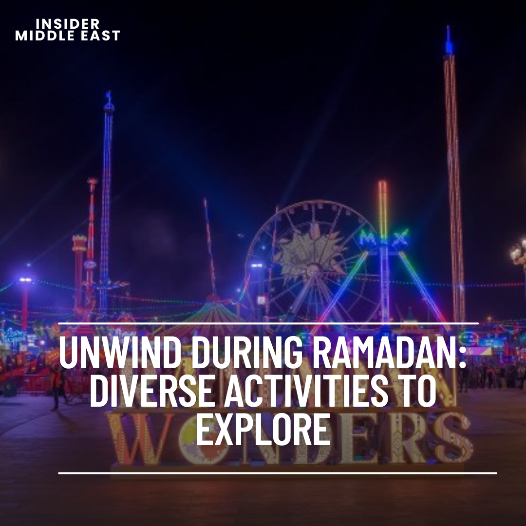 As the holy month of Ramadan progresses, folks seeking respite from a day of fasting can explore a range of activities.