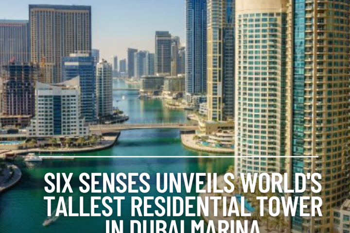 Six Senses has unveiled an ambitious concept to build the world's tallest residential tower at Dubai Marina.