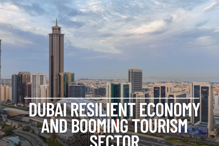 Dubai's economy has shown resiliency, which is especially visible in its thriving tourism industry.