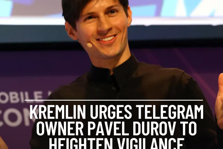 Russia's Kremlin issued a cautionary message to Pavel Durov, owner of the messaging software Telegram.