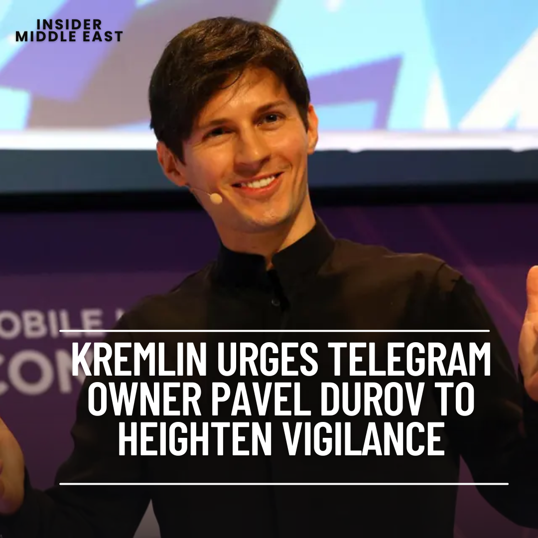 Russia's Kremlin issued a cautionary message to Pavel Durov, owner of the messaging software Telegram.