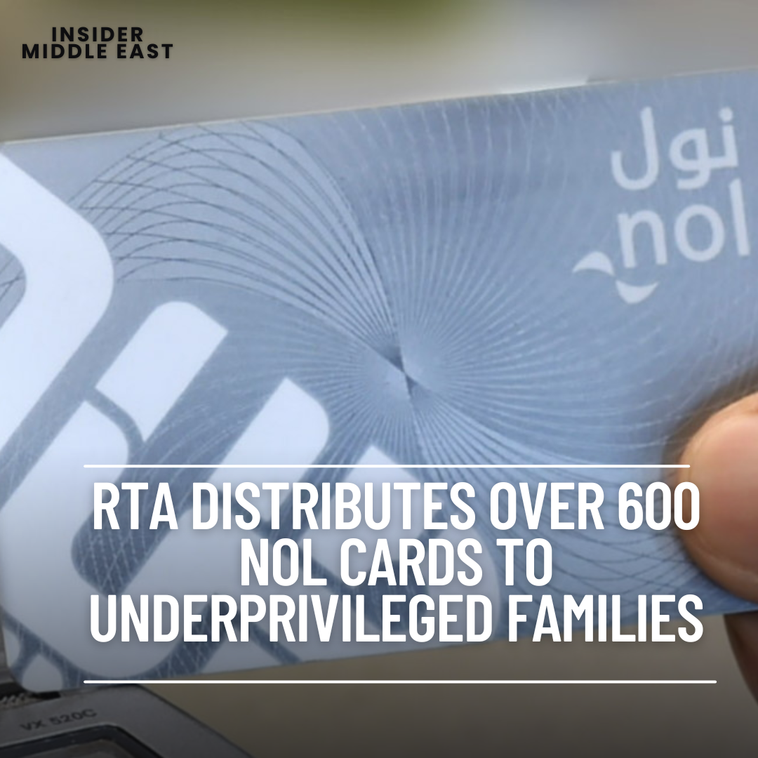 The Dubai RTA issued over 600 pre-loaded nol cards to impoverished families on Sheikh Zayed Humanitarian Day.