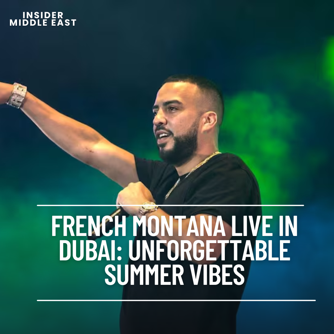 Prepare to dance to the sounds of American-Moroccan rap artist French Montana as he takes the stage in Dubai.