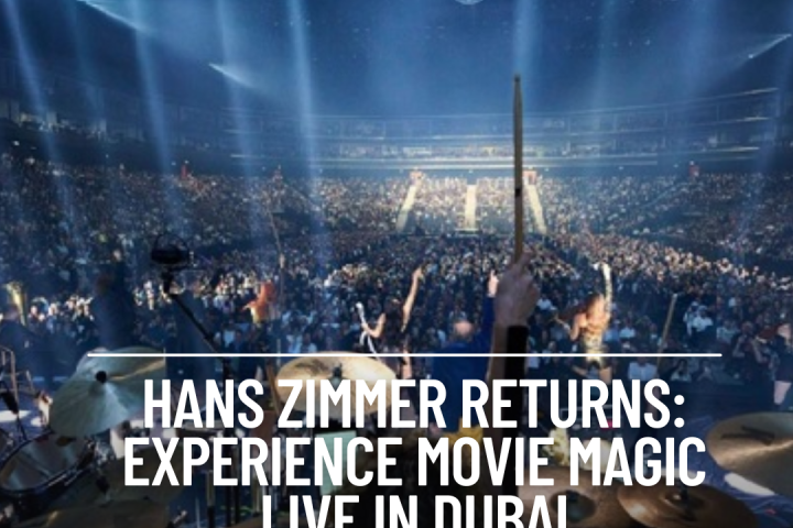 Prepare for an extraordinary experience when the maestro of movie magic, Hans Zimmer, comes to Dubai's Coca-Cola Arena.