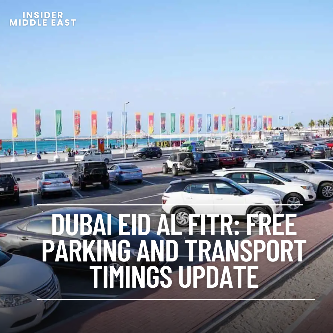 As Dubai prepares for Eid Al Fitr, the RTA has announced major adjustments to parking laws and public transit schedules.