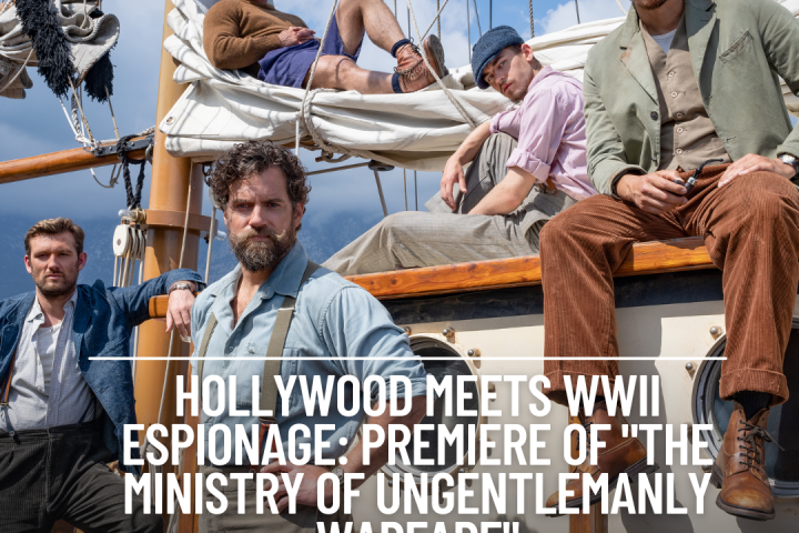In a magnificent event that combined Hollywood allure with the mystery of World War II espionage, the red carpet
