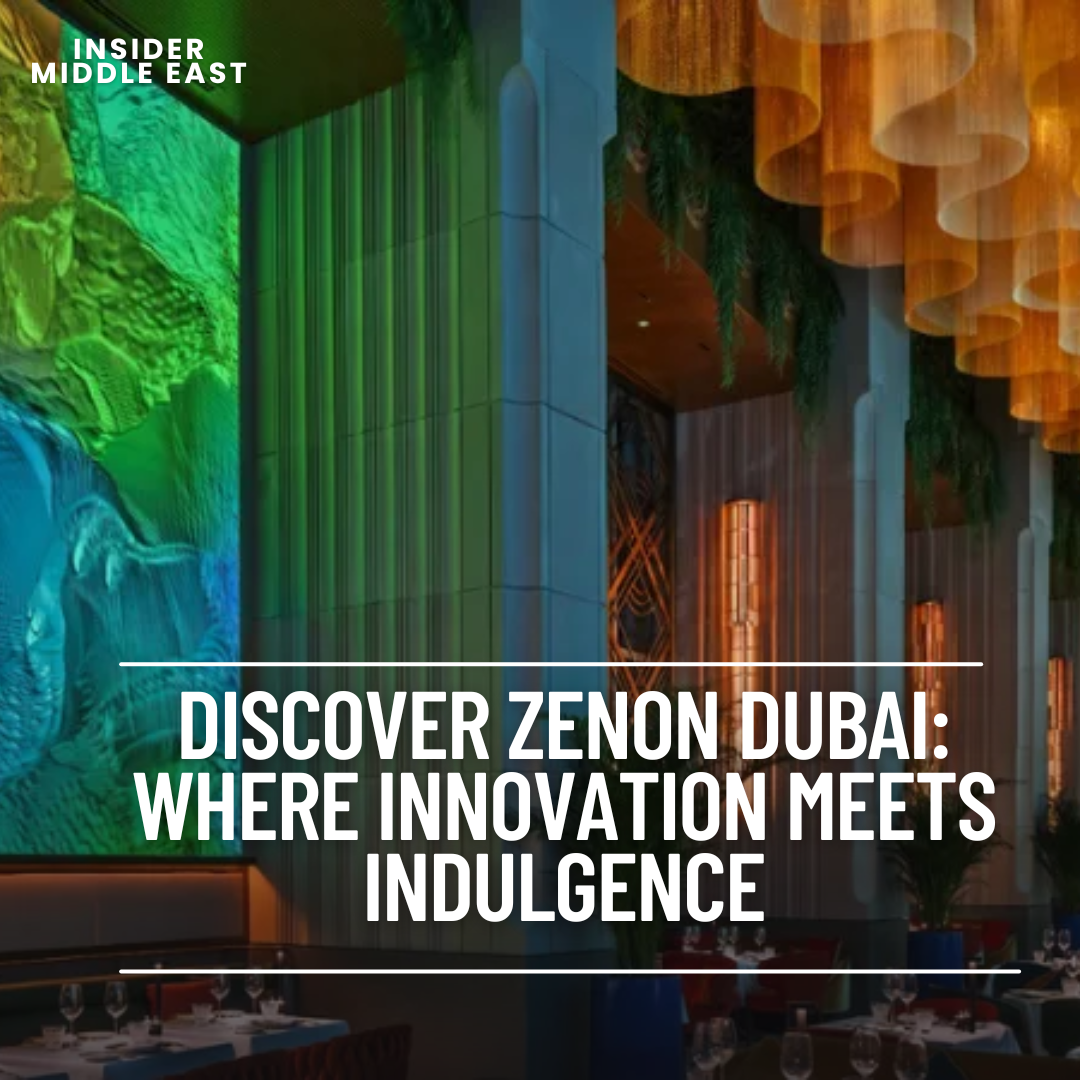 Zenon Dubai, an unprecedented AI-driven venue that flawlessly merges innovation and indulgence, offers a dining experience.