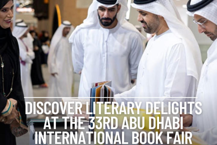 The 33rd Abu Dhabi International Book Fair (ADIBF) is taking place at the Abu Dhabi National Exhibition Centre until May 5.
