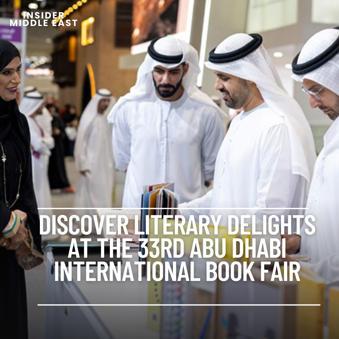 The 33rd Abu Dhabi International Book Fair (ADIBF) is taking place at the Abu Dhabi National Exhibition Centre until May 5.