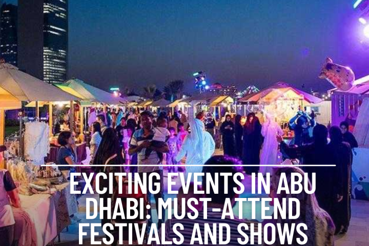 Bookmark this page and begin marking your calendars. Here's a selection of the top upcoming events in Abu Dhabi.