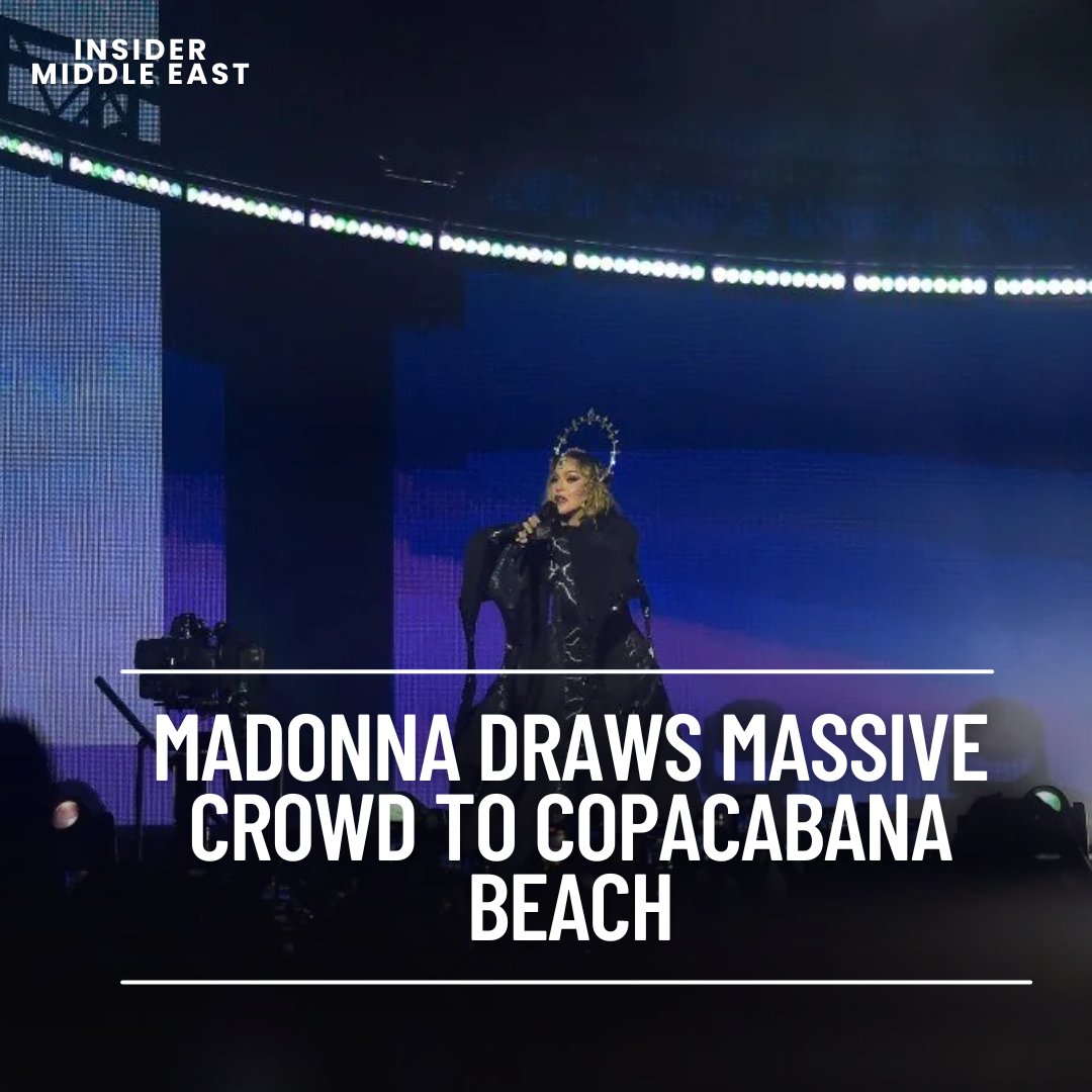 Over a million fans descended on Brazil's renowned Copacabana beach for a free Madonna concert.